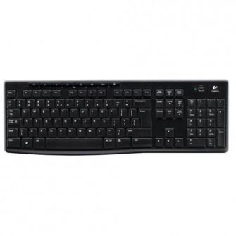 Tastatura Logitech K270, Wireless, Negru