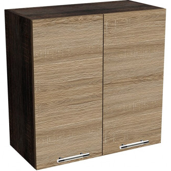 Corp bucatarie superior Kring Modul, 60x60x30 cm, culoare sonoma inchis / sonoma deschis