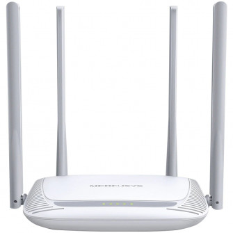 Router wireless Mercusys MW325R, 300Mbps, 4 porturi 10/100Mbps, 4 antene