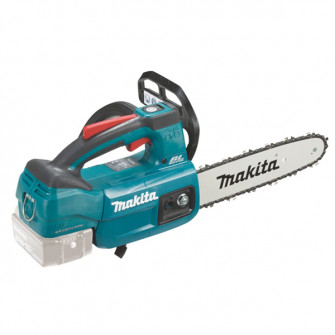 Drujba (fierastrau electric) cu lant pe acumulator Makita DUC254Z,18 V,lungime lama 25 cm,viteza lant 24 m/s,pas lant 3/8,canelura lant 1.1 mm,fara incarcator si acumulator in setul de livrare