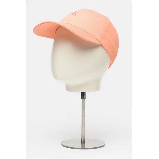 CALVIN KLEIN JEANS, Sapca baseball din bumbac cu broderie logo, Portocaliu deschis