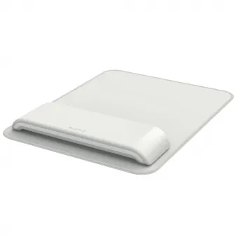 Mouse pad Leitz Ergo, cu suport ergonomic pentru incheietura mainii, ajustabil, gri-pastel