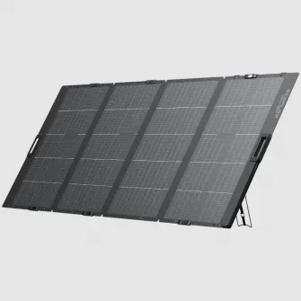 Panou solar Ecoflow, 400W, pliabil, ultra-usor, reglare 30-45-60 grade, cablu XT60, IP68