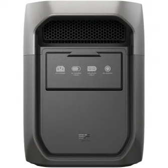 Statie de incarcare portabila solara EcoFlow Delta 3 Max, 2048Wh, 2400W, 4 prize, USB-C, USB-A, alimentare priza sau solar