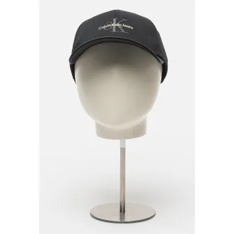 CALVIN KLEIN JEANS, Sapca baseball de bumbac organic, Negru