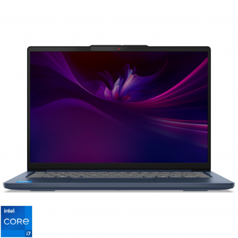 Laptop Lenovo IdeaPad Slim 5 14IRH10 cu procesor Intel® Core™ i7-13620H pana la 4.9GHz, 14'' WUXGA, IPS, 32GB DDR5 RAM, 1TB SSD, Intel® UHD Graphics, No OS, Cosmic Blue