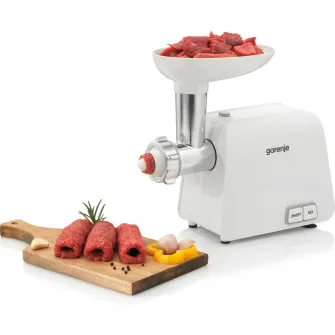 Masina de tocat carne, Gorenje, MG1602W, 1600W, 1.9 kg/min, 1 viteza, Alb