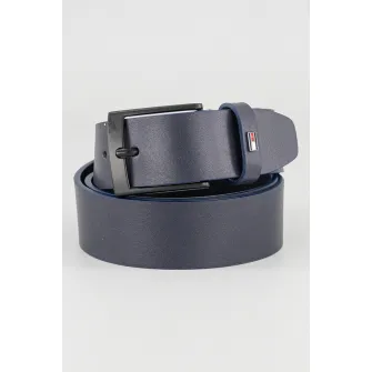 Tommy Hilfiger, Curea de piele Adan, Bleumarin, 100
