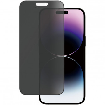 Folie de protectie PanzerGlass din sticla pentru Apple iPhone 14 Pro Max, UWF, Privacy
