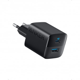 Incarcator retea Anker 323, 33W, USB-C, USB-A, Negru