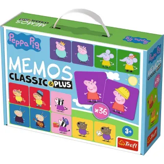 Joc memorie Trefl Classic Plus - Peppa Pig