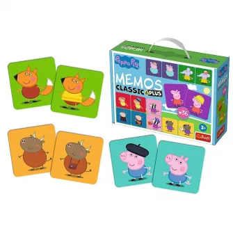 Joc memorie Trefl Classic Plus - Peppa Pig