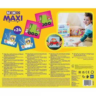 Joc memorie Trefl Maxi - Vehicule