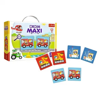 Joc memorie Trefl Maxi - Vehicule