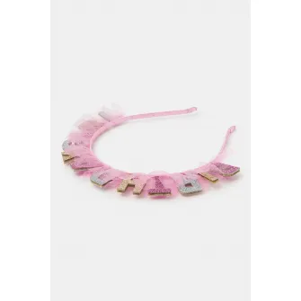 Accessorize London, Diadema Birthday Girl, Roz pastel
