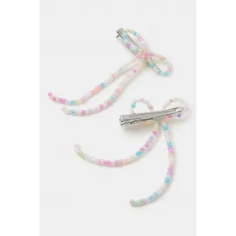 Accessorize London, Set de clame de par - 2 piese, Multicolor