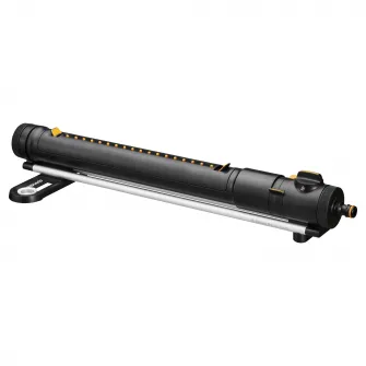 Aspersor oscilant Fiskars X-Series L, acoperire maxim 500 mp, raza udare maxim 21 m