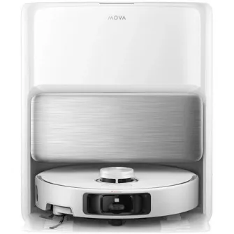 Aspirator robot cu mop MOVA P70 Pro Ultra Robot Vacuum, 30.000 Pa, 5.200mAh, 160 min, MaxiReach™ Edge, statie inteligenta, alb