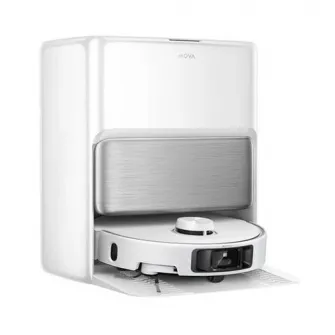 Aspirator robot cu mop MOVA P70 Pro Ultra Robot Vacuum, 30.000 Pa, 5.200mAh, 160 min, MaxiReach™ Edge, statie inteligenta, alb