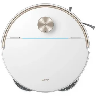 Aspirator robot cu mop MOVA V70 Ultra Complete Robot Vacuum, 40.000 Pa, 6.400mAh, 220 min, MaxiReachX™, statie inteligenta, White
