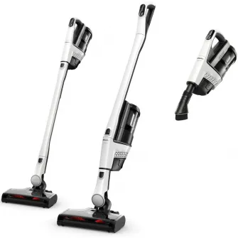 Aspirator vertical Miele Triflex HX3, 3 in 1, 25,2 V, 0.5 l, autonomie 70 min, Alb Brilliant