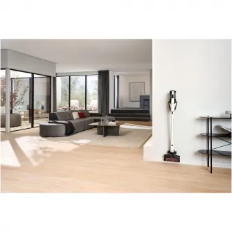 Aspirator vertical Miele Triflex HX3, 3 in 1, 25,2 V, 0.5 l, autonomie 70 min, Alb Brilliant