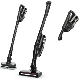 Aspirator vertical Miele Triflex HX3 Aqua, 3 in 1, 25,2 V, 0,5 l, autonomie 70 min, Negru Obsidian