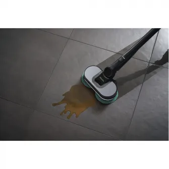 Aspirator vertical Miele Triflex HX3 Aqua, 3 in 1, 25,2 V, 0,5 l, autonomie 70 min, Negru Obsidian