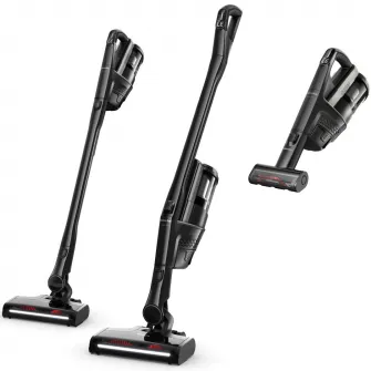 Aspirator vertical Miele Triflex HX3 Cat and Dog, 3 in 1, 25,2 V, 0,5 l, autonomie 70 min, Negru Obsidian