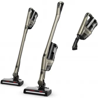 Aspirator vertical Miele Triflex Plus, 3 in 1, 25,2 V, 0,5 l, autonomie 2x70 min, Titaniu
