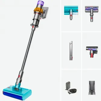Aspirator vertical pentru aspirare uscata si spalare umeda Dyson V15s Detect Submarine 2026
