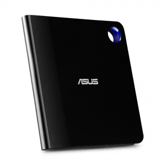 BLU-RAY writer extern ASUS SBW-06D5H-U, 6X, suport M-DISC, interfata USB 3.0 (USB 3.1 Gen1) compatibila cu Windows si Mac OS, Nero BackItUp, Negru