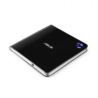 BLU-RAY writer extern ASUS SBW-06D5H-U, 6X, suport M-DISC, interfata USB 3.0 (USB 3.1 Gen1) compatibila cu Windows si Mac OS, Nero BackItUp, Negru