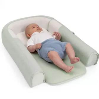 Babynest multifunctional 4 in 1, Chicco, Mommy Pod, Olive, 0 luni+