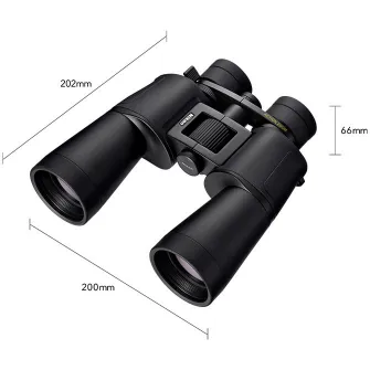 Binoclu Nikon ACTION ZOOM 10-22x50, Negru