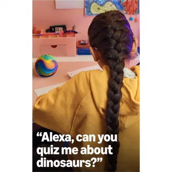 Boxa inteligenta Amazon Echo Dot Kids (5th Gen), Alexa, Wi-Fi, Bluetooth, control parental, Rainbow Swirl