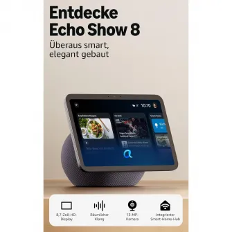 Boxa inteligenta Amazon Echo Show 8 2025 White
