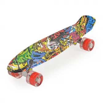Byox Skateboard 22” Graffy LED