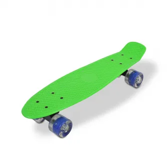 Byox Skateboard 22” SPICE LED, verde