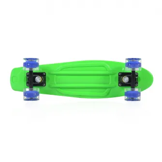Byox Skateboard 22” SPICE LED, verde