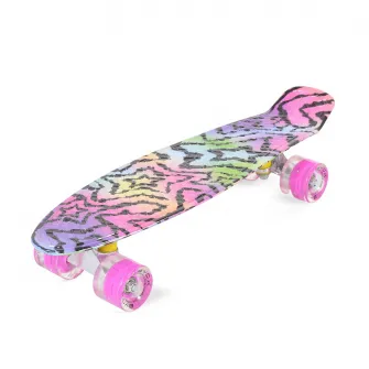 Byox Skateboard 22” Stars LED