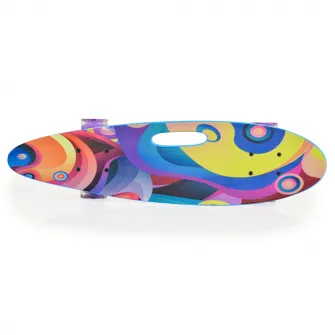Byox Skateboard 26” cu maner, mov