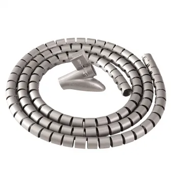 Cable zip, organizator cabluri, gri