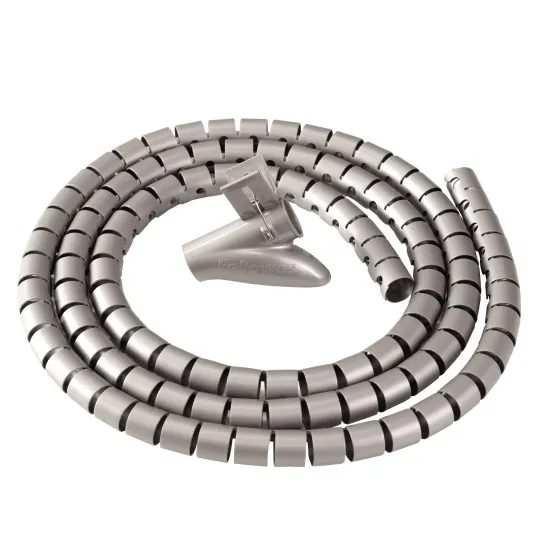 Cable zip, organizator cabluri, gri