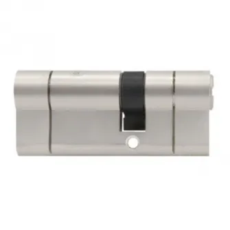 Cilindru patentat Yale 2100, 45x45 mm, 10 pini, alama, 5 chei cu amprenta, nichelat