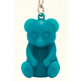 Furla, Breloc in forma de urs Allegra, Auriu, Verde persan