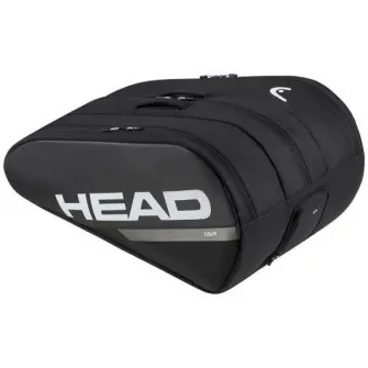 Geanta tenis, HEAD, Tenis Tour, XL, Negru/ Alb