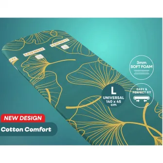 Husa masa de calcat Leifheit Cotton Comfort L, 140 x 45 cm