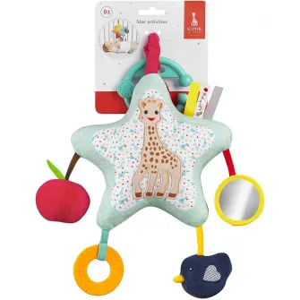 Jucarie Vulli - Girafa Sophie, Stea cu activitati
