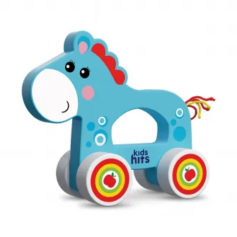 Jucarie de impins din lemn Kids Hits, Calut